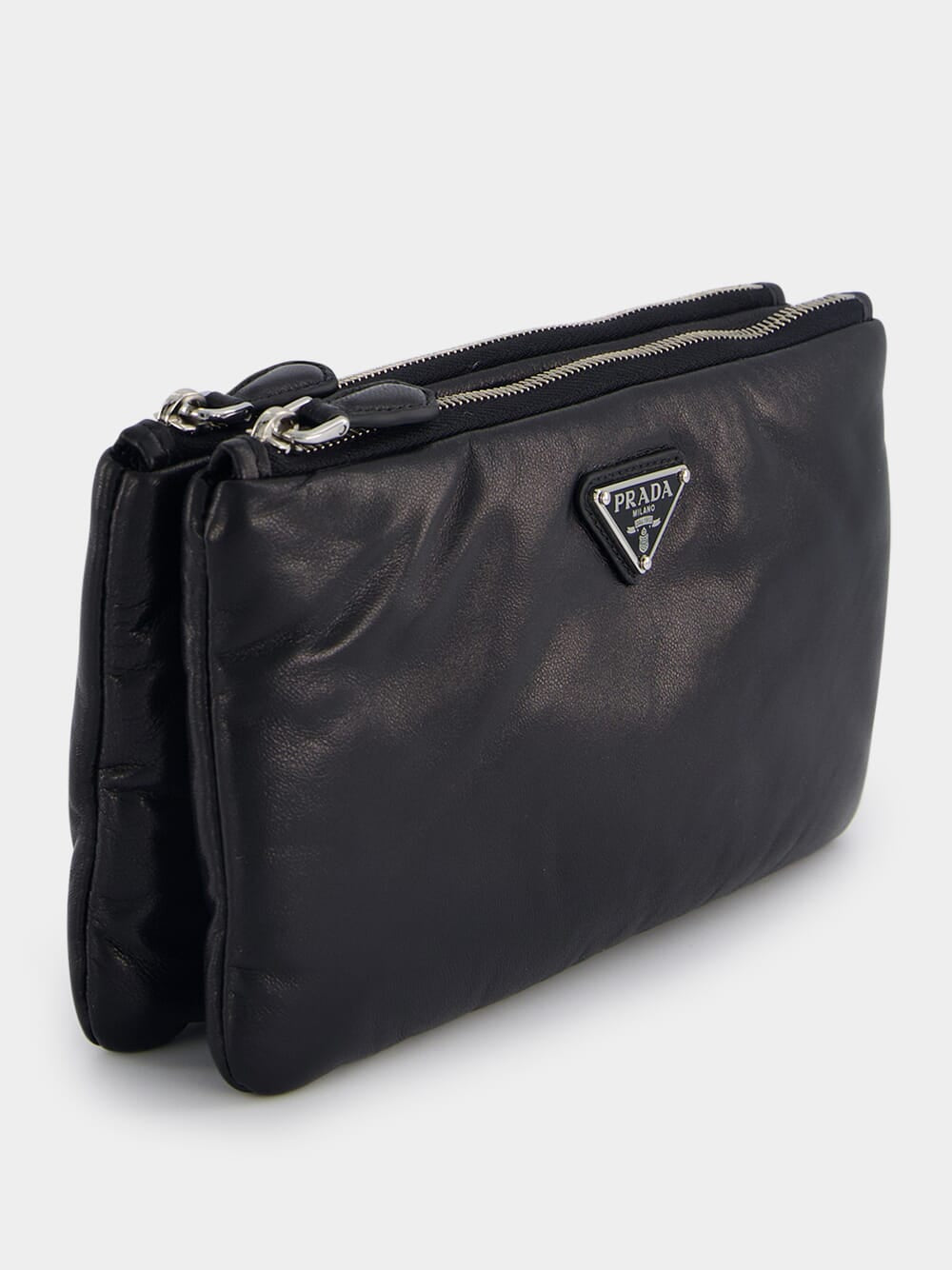 Prada, Dividable Nappa Leather Pouch