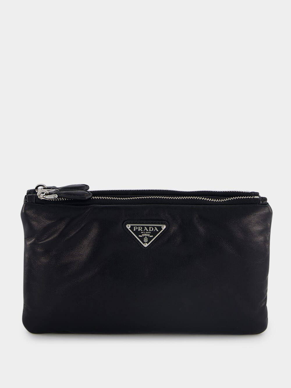 Prada, Dividable Nappa Leather Pouch