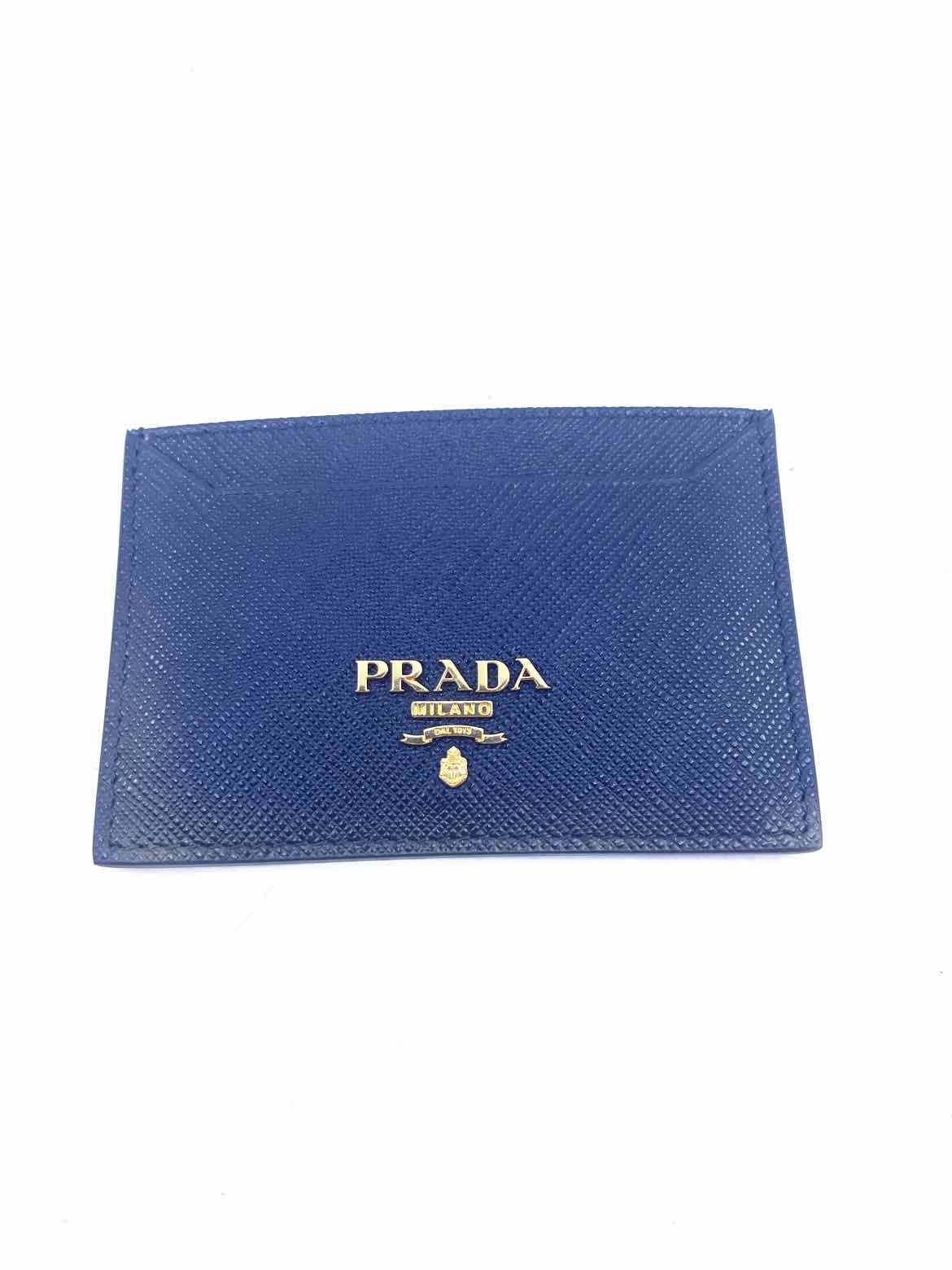 Prada, PRADA Black Leather Wallet